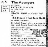 TV Times listing for The House That Jack Built.