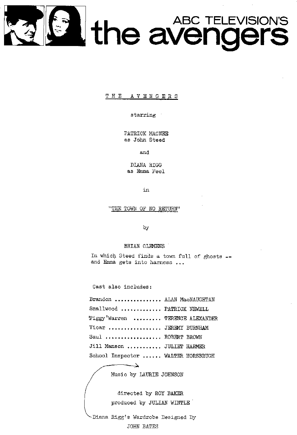 Press release for The Town Of No Return